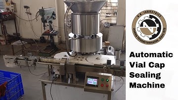 12 Head Vial Cap Sealing Machine / Vial capping machine by NKINDUSTRIES