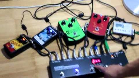 GEC438 Programmable Guitar Pedal Switcher Matrix