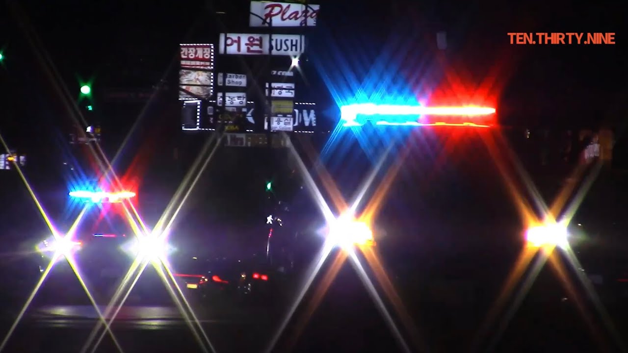 LAPD PATROL UNITS RESPONDING CODE 3 - YouTube