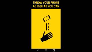 S.M.T.H. : An App That Dares You To Throw Your Android As High Into The Air As Possible And Catch It screenshot 2