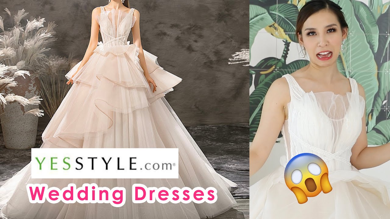 yesstyle wedding dress