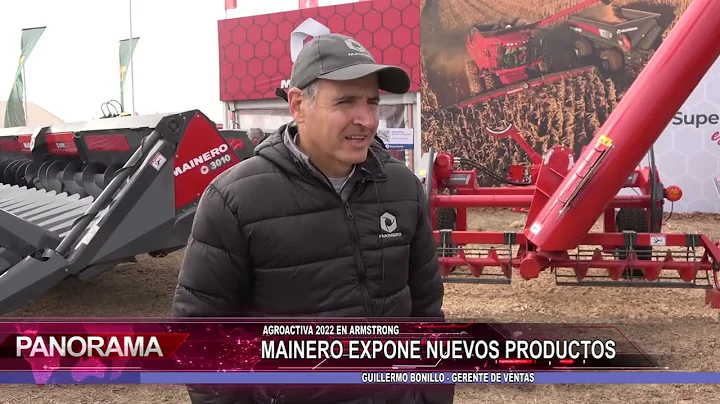 Mainero expone nuevos productos en Agroactiva