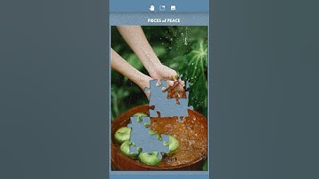 Jigsaw puzzle (timelapse): Apple #Shorts
