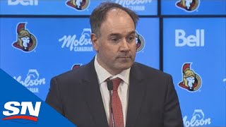 Ottawa Senators FULL Press Conference After Firing HC Guy Boucher