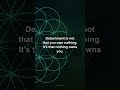 Detachment Is That Nothing Owns You | 432 Hz #shorts