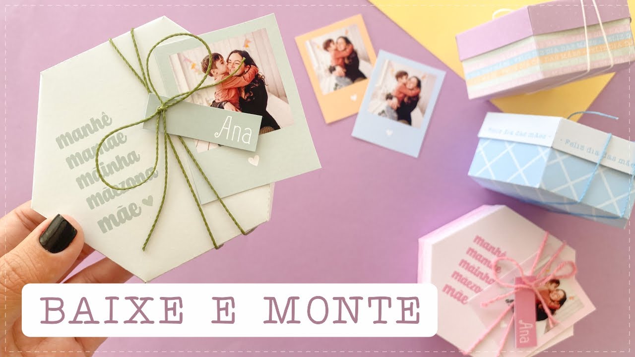 CAIXINHA SEXTAVADA - DIA DAS MÃES | COMO FAZER?