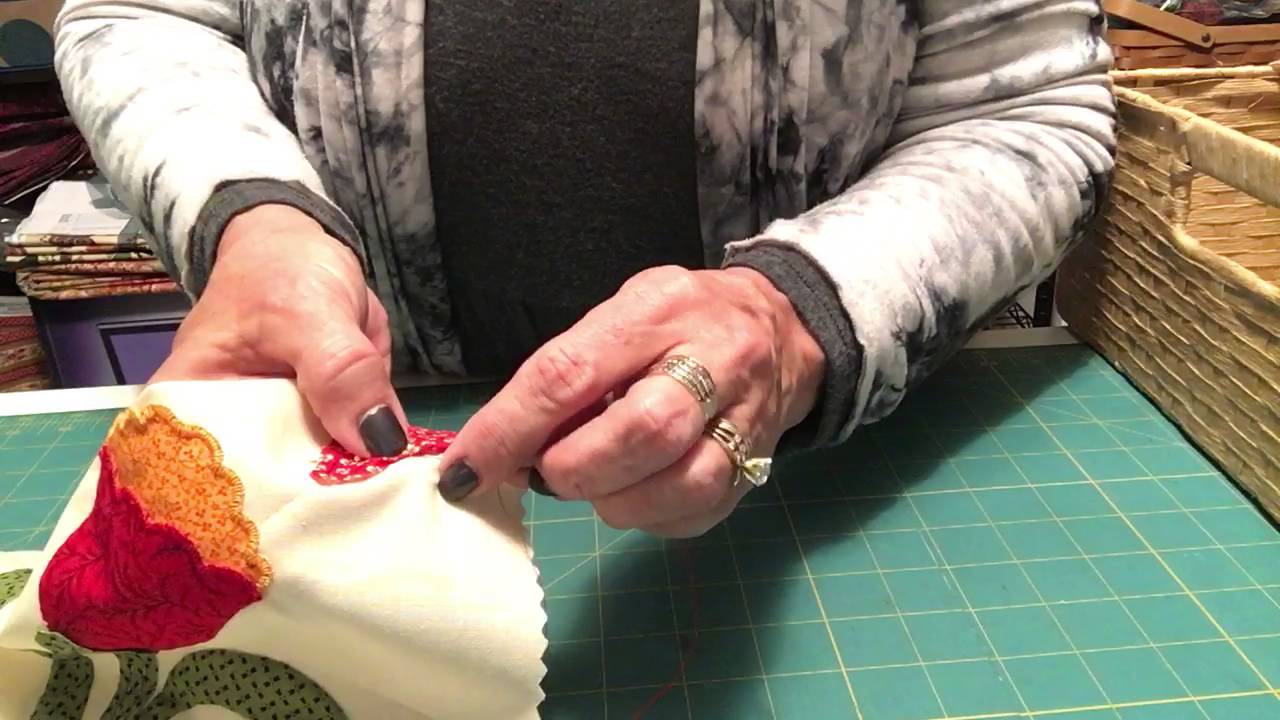 1857 Album Quilt - Corner Diamond Appliqué