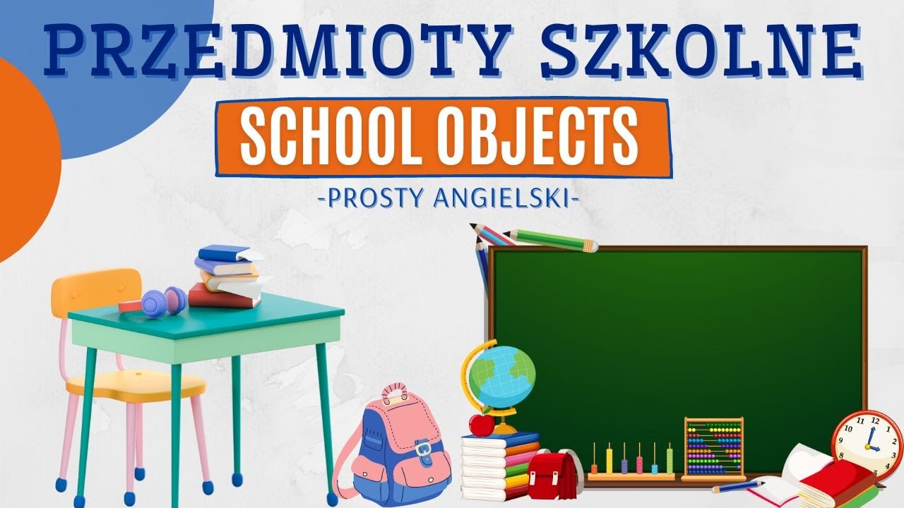 Przybory Szkolne Po Niemiecku Z Rodzajnikami Przedmioty szkolne po angielsku I School objects in English - YouTube