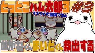 【とっとこハム太郎3】揃いも揃ってピンチやめてね #3 【白・まろやか】