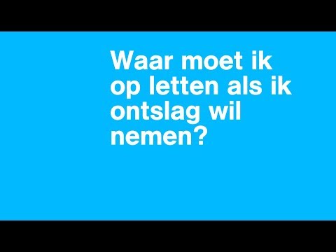 Video: Hoe Om Te Ontslaan Deur Oorplasing Na 'n Ander Organisasie