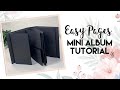 EASY PAGES | Mini Album Tutorial for beginners