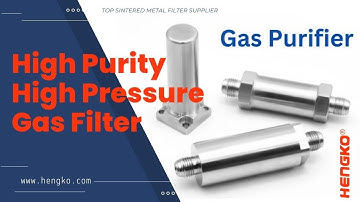 New High Purity High Pressure Gas Filter OEM Supplier