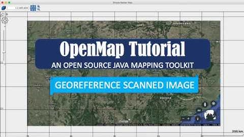 GIS Openmap Tutorial L7 Georeference Scanned image in Java using Netbeans