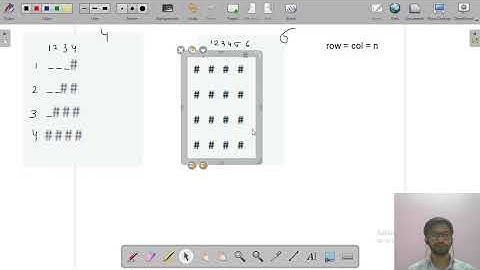 7 Staircase | Hackerrank | Hindi | Explanation & Code