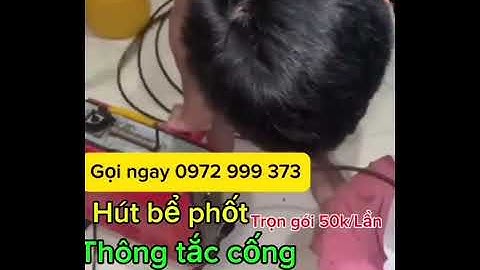 Thông Tắc Cống Tại Hà Nội Trọn Gói