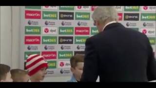 Stoke Mascots V Man United Must See