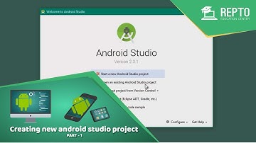 REPTO - Android App Development | Creating new android studio project Tutorial | Sabbir Ahmed Khan