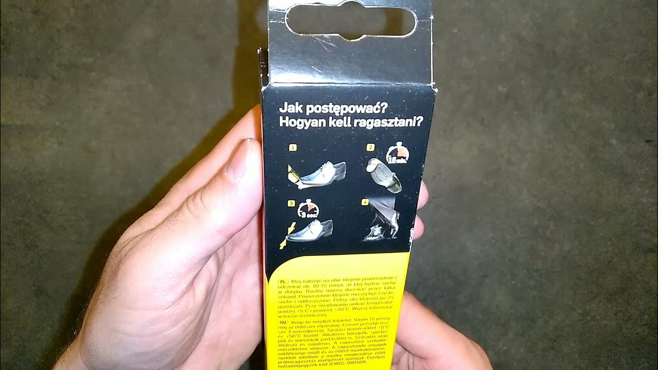 PATTEX SHOE GLUE 50 ml (made in Hungary) 7.30 zl (1.90 USD) YouTube