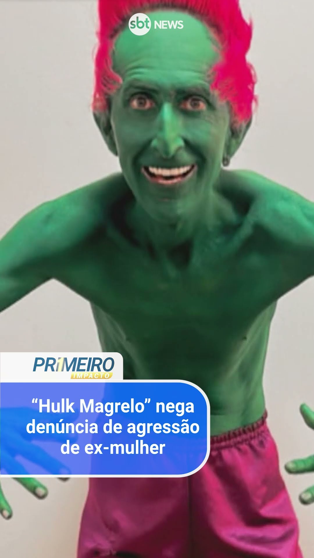 “Hulk Magrelo” nega denúncia de agressão de ex-mulher