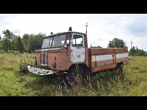 Starting GAZ-66 After 20 Years + Test Drive