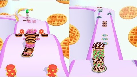 Pancake Rush - Gameplay Walkthrough All Levels! android,iOS