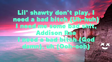 The Kid LAROI    Addison Rae Lyrics i need a bad bitch