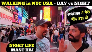 Walking Tour in Time Square | New York City USA