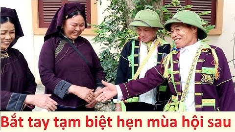 .Gái Lục Ngạn và trai Cao Lộc hát sli chia tay hội Chũ