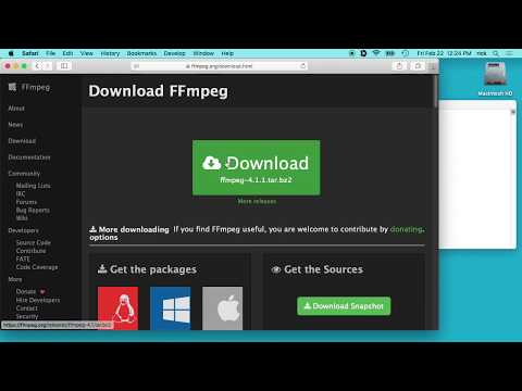 download ffmpeg to raslina pi 3