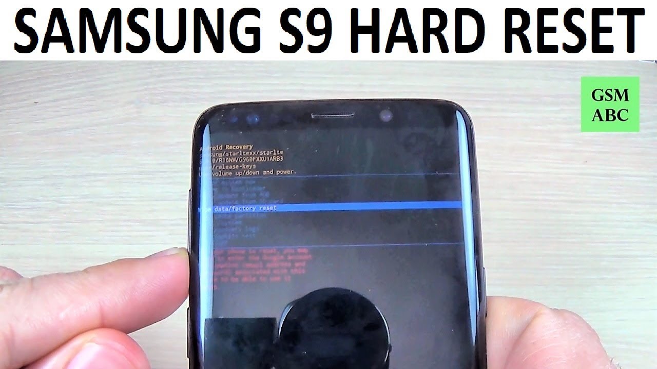 HARD RESET Samsung Galaxy S5 and NOTE 5