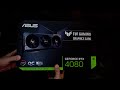 Asus TUF Gaming RTX 4080 OC монтаж в блок