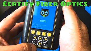 Optical Wavelength Laboratories KF7VMS 7V SM/MM Auto-Testing Fiber Optic Certification Test Kit