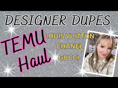 TEMU HAUL  ALL DESIGNER DUPES!!!