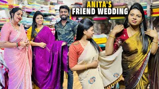 வெறித்தனமான Wedding Saree Shopping for Anita's Friend in Madurai !!