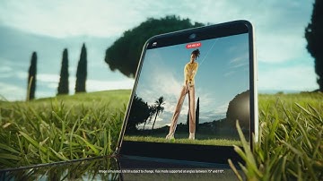 Galaxy Z Flip3 5G: Flex mode for your swing | Samsung​