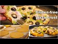ZERO CARB CRUST PIZZA! Sweet potato pizza crust with almond flour recipe | 100%gluten-free