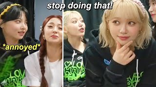 Sakura & Eunchae getting pissed at Le sserafim members during live after fanmeeting (FEARNADA 2024)