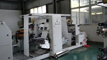 LMD 400 V SHARP BOTTOM SACHET PAPER BAG MAKING MACHINE WITH FOUR COLORS FLEXO PRINTING ONLINE