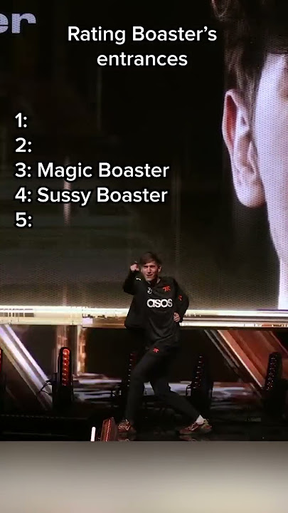 Boaster Champions Istanbul Walk outs #shorts #boaster
