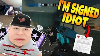 1v1 Against TrashTalking PRO! - Rainbow Six Siege