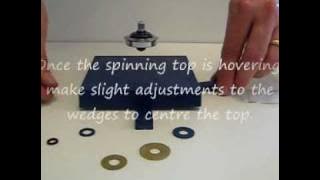 Magic UFO - Magnetic Levitron - Levitating Hovering Toy
