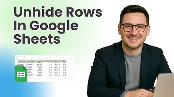 How To Unhide Rows In Google Sheets - The Easy Way!