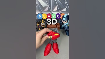 Proto Man 3D Print | Mega Man Robot Build Time-Lapse