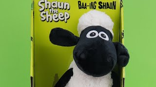 Baa-ing Shaun the Sheep Plush Toy - Shaun the Sheep Toys - YouTube