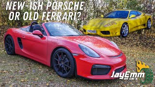 Head VS Heart - Would You Buy A 981 Porsche Boxster Spyder over a Ferrari 360?