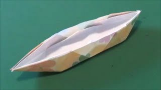 船 折り紙 Boat Origami Youtube