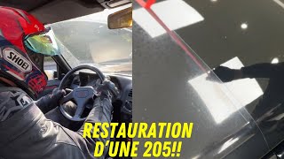 205 GTI TEST ET RÉNOVATION COMPLÈTE!!