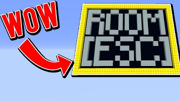 ROOM ESCAPE!!! | Minecraft Puzzle Map!