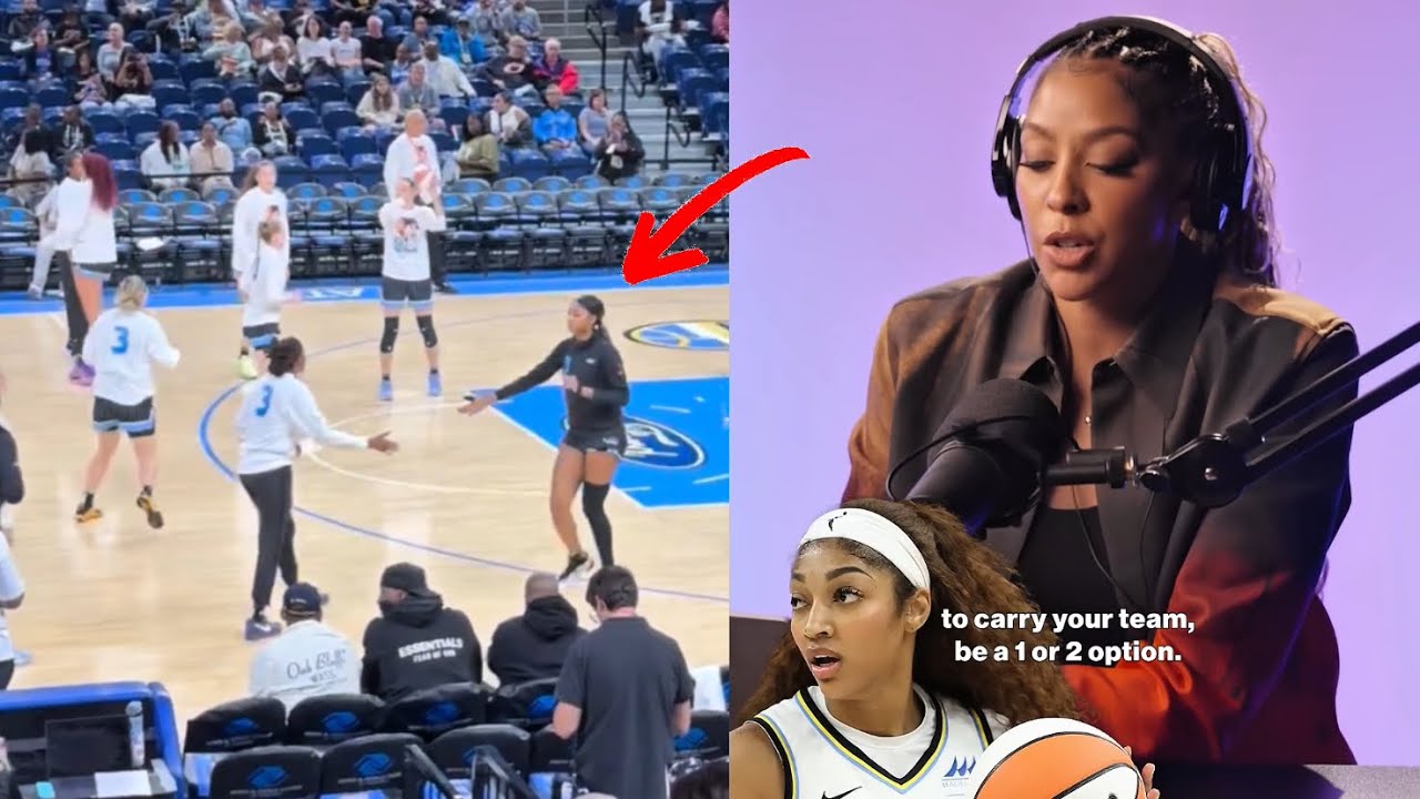 Angel Reese NO RESPECT to Candace Parker after 3rd option comment 😳