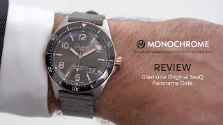 REVIEW: Glashütte Original SeaQ Panorama Date Bi-Colour and Red Gold